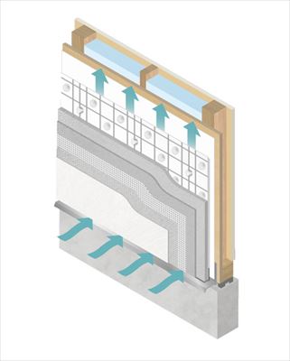 富士川建材工業株式会社 LEV工法(充填断熱)